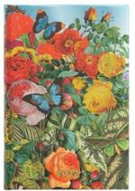 Agenda 2022 Paperblanks, 12 Mesi, Il Giardino delle Farfalle, Mini, Giornaliera, Fotomontaggi della Natura - 9,8 x 14 cm