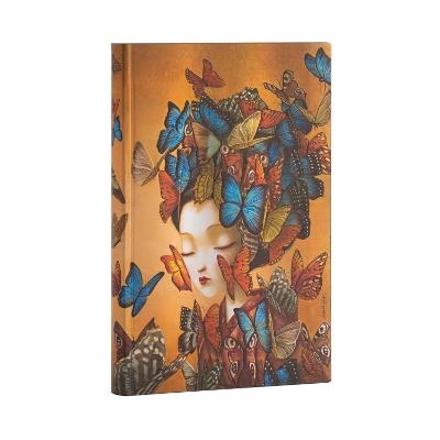 Planner Paperblanks, Lo Spirito di Lacombe, Madame Butterfly, Maxi, Puntini - 13,5 x 21 cm