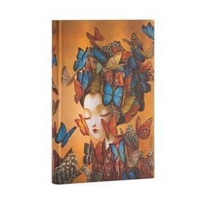 Planner Paperblanks, Lo Spirito di Lacombe, Madame Butterfly, Maxi, Puntini - 13,5 x 21 cm - 2