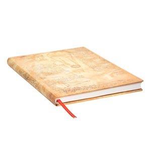 Taccuino per gli schizzi Paperblanks, Gli Schizzi di Leonardo, Sole e Chiaro di Luna, Grande - 21 x 30 cm - 4