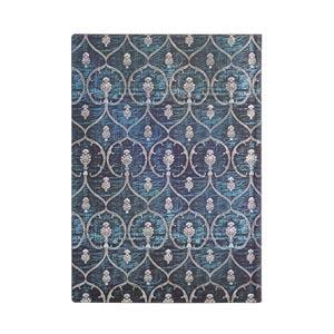 Taccuino Flexi Paperblanks, Velluto Blu. Midi, A pagine bianche - 13 x 18 cm - 3