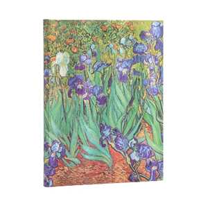 Cartoleria Taccuino Paperblanks, Iris di Van Gogh. Ultra, A pagine bianche - 18 x 23 cm Paperblanks