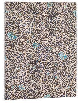 Taccuino Flexi Paperblanks, Mosaico Moresco, Turchese Granada, Ultra, A pagine bianche - 18 x 23 cm