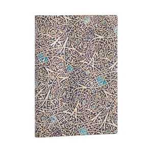 Cartoleria Taccuino Flexi Paperblanks, Mosaico Moresco, Turchese Granada, Midi, A pagine bianche - 13 x 18 cm Paperblanks