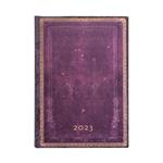 Agenda Paperblanks 2023 Concordia, 12 mesi, Collezione Antica Pelle, Midi, giornaliera - 13 × 18 cm