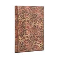 Paperblanks Taccuino copertina rigida, Midi, Righe, Albero della Vita, Bosco Selvatico - 13 x 18 cm