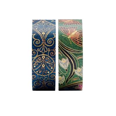 Paperblanks Nastro adesivo Washi Tape, Pacchetto misto di nastro washi, Azzurro/Poesia in Fiore - 1,5 x 4,5 cm