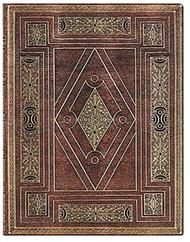 Paperblanks Taccuino flexi a copertina morbida, Ultra, Bianco, Biblioteca di Shakespeare, First Folio - 18 x 23 cm