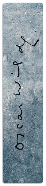 Paperblanks Segnalibro, Collezione Preziosi Manoscritti, Wilde, L'Importanza di Chiamarsi Ernesto - 4 x 18,5 cm