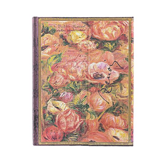Diario taccuino a copertina rigida Paperblanks, Righe, Renoir, Lettera a Morisot (1892), Ultra, 18 x 23 cm