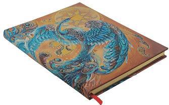 Diario taccuino a copertina rigida Paperblanks, Bianco, Uccello del Cielo, Ultra, Uccelli della Felicità, 17,5 x 23 cm