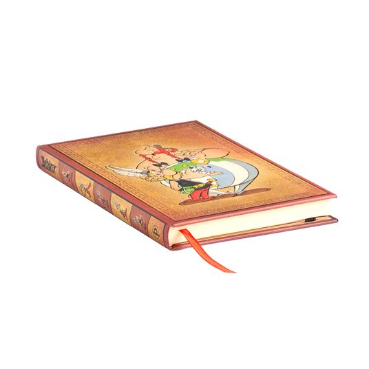 Diario a copertina rigida, Midi, Le Avventure di Asterix , Asterix e Obelix, Bianco - 3