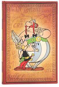 Cartoleria Diario a copertina rigida, Mini, Le Avventure di Asterix , Asterix e Obelix, Righe Paperblanks