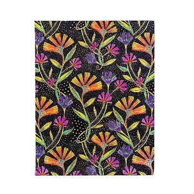 Agenda taccuino a copertina morbida Paperblanks, pagine bianche, Fiori Selvatici, Ultra, Creazioni Giocose - 17 x 22,5 cm