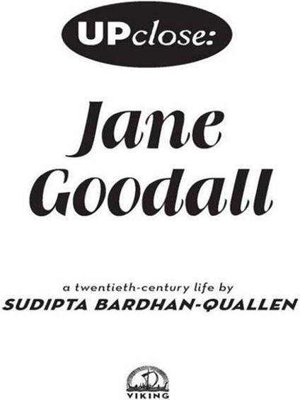 Jane Goodall - Sudipta Bardhan-Quallen - ebook