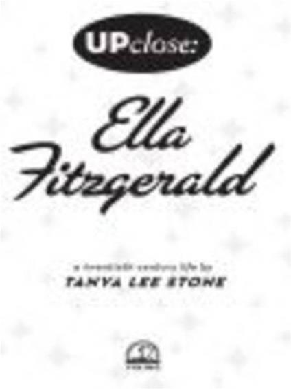 Ella Fitzgerald - Tanya Lee Stone - ebook