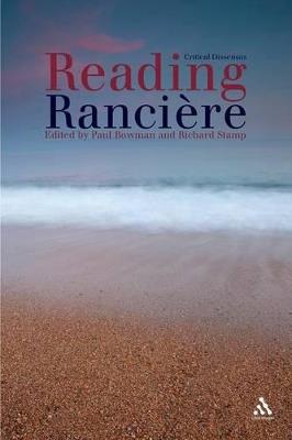 Reading Ranciere: Critical Dissensus - cover