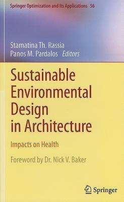Sustainable Environmental Design in Architecture: Impacts on Health - cover