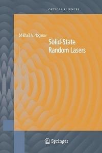 Solid-State Random Lasers - Mikhail Noginov - cover