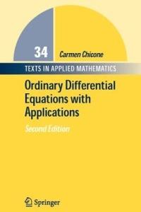Ordinary Differential Equations with Applications - Carmen Chicone - cover