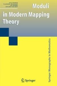 Moduli in Modern Mapping Theory - Olli Martio,Vladimir Ryazanov,Uri Srebro - cover