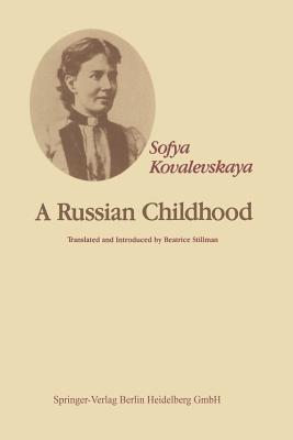 A Russian Childhood - S. Kovalevskaya - cover