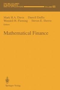 Mathematical Finance - cover