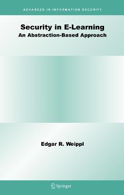Security in E-Learning - Edgar R. Weippl - cover