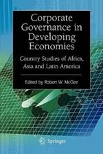 Corporate Governance in Developing Economies: Country Studies of Africa, Asia and Latin America