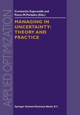 Managing in Uncertainty: Theory and Practice - Constantin Zopounidis,Panos M. Pardalos - cover