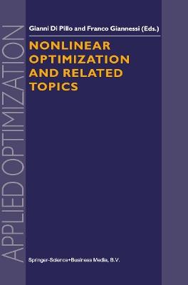 Nonlinear Optimization and Related Topics - cover