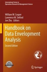 Handbook on Data Envelopment Analysis - cover