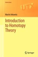 Introduction to Homotopy Theory - Martin Arkowitz - cover