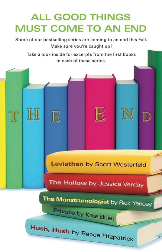 All Good Things Come to an End - Kate Brian,Becca Fitzpatrick,Jessica Verday,Scott Westerfeld - ebook