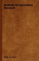 Methods Of Operations Research - Philip M. Morse - cover