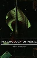 Psychology Of Music - Carl E. Seashore - cover