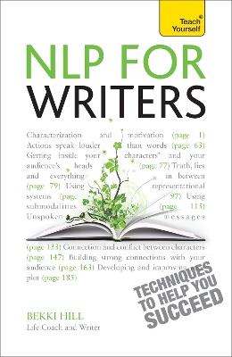 NLP For Writers: Techniques to Help You Succeed - Bekki Hill - cover