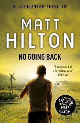 No Going Back - Matt Hilton - cover