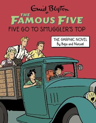 Famous Five Graphic Novel: Five Go to Smuggler's Top: Book 4 - Enid Blyton - cover