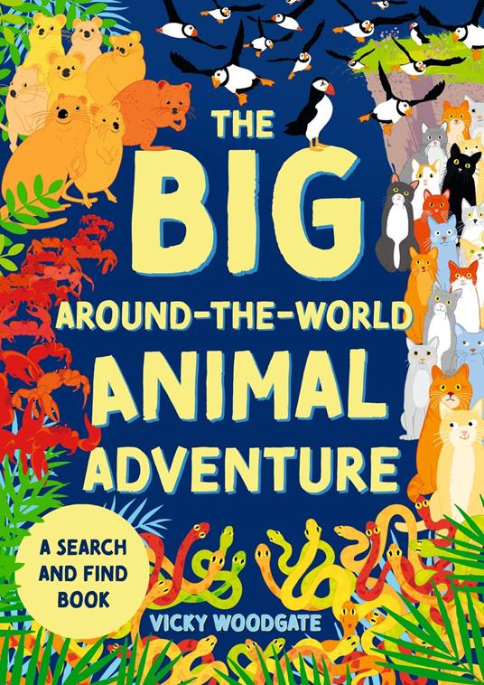 The Big Around-the-World Animal Adventure - Vicky Woodgate - ebook