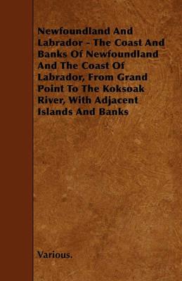 Newfoundland And Labrador - The Coast And Banks Of Newfoundland And The Coast Of Labrador, From Grand Point To The Koksoak River, With Adjacent Islands And Banks - Various. - cover