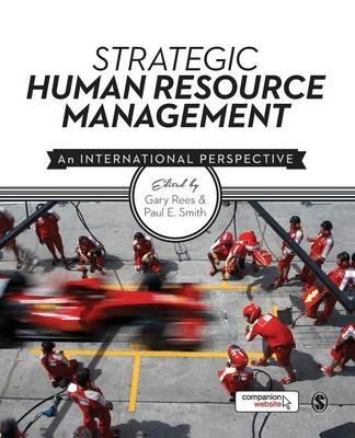 Strategic Human Resource Management: An International Perspective - cover