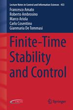 Finite-Time Stability and Control