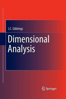 Dimensional Analysis - J.C. Gibbings - cover