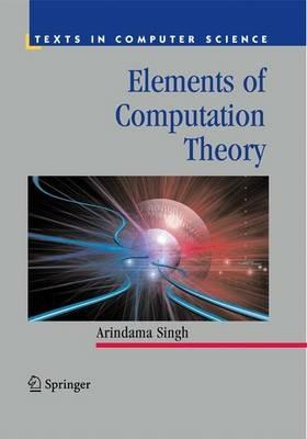 Elements of Computation Theory - Arindama Singh - cover