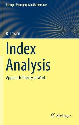 Index Analysis: Approach Theory at Work - R. Lowen - cover