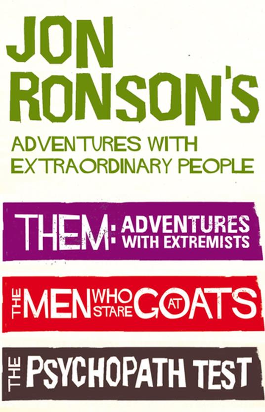 Jon Ronson's Adventures With Extraordinary People