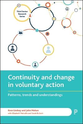Continuity and change in voluntary action: Patterns, trends and understandings - Rose Lindsey,John Mohan - cover