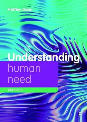 Understanding Human Need - Hartley Dean - cover