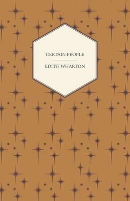 Certain People - Edith Wharton - cover